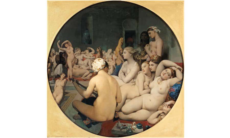 Ingres  Le Bain turc 1862  paris  musee du Louvre